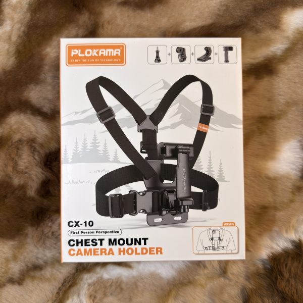 PLOKAMA CX10 Chest Mount Phone & Action Camera Holder
